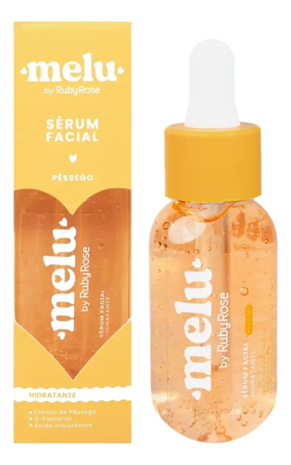 SERUM FACIAL MELU RUBY ROSE PESSEGO